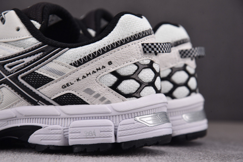 As1cs gel‑kahana 8 white/black 1011b133‑100