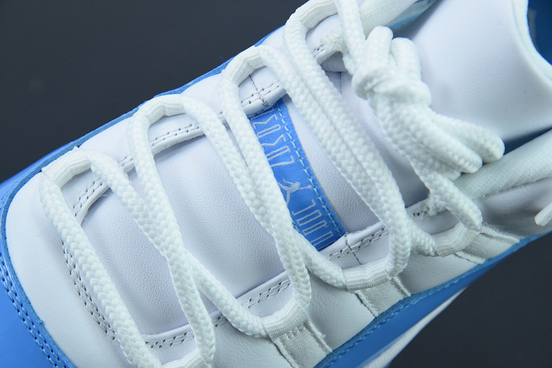 AIR JORDAN 11 RETRO LOW "CAROLINA 2017 RELEASE" 528895-106