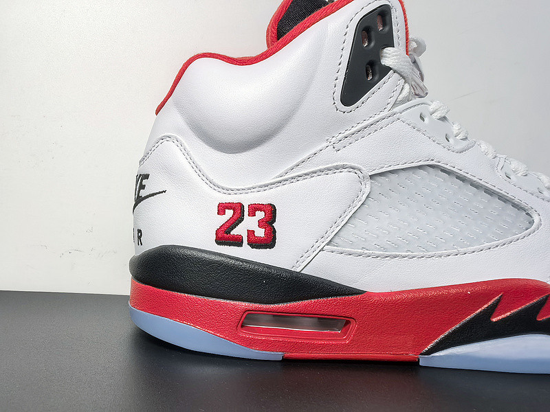 Air Jordan 5 Fire Red Black Tongue HQ7978-101
