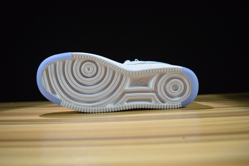 NIKE AIR FORCE 1 ULTRA FLYKNIT LOW "WHITE ICE" 817419-100