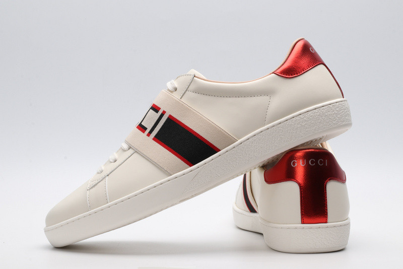 G*u*i ace embroidered low-top sneaker