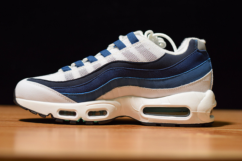 NIKE AIR MAX 95 WHITE SLATE BLUE 554970-131