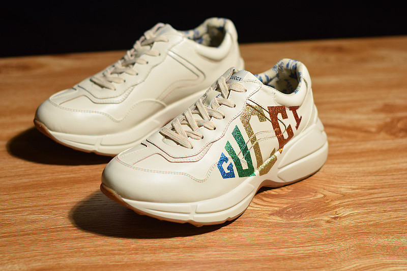 GUC RHYTON VINTAGE TRAINER SNEAKER 524990 DRW00 9022