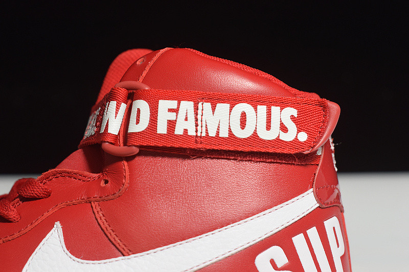 nike air force 1 high Svp*me sp "Svp*me" red 698696-610