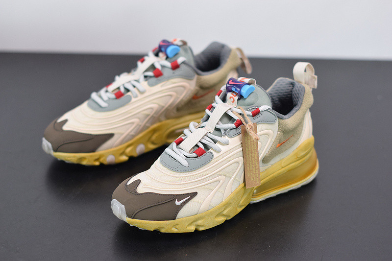 TRAVIS SCOTT’S NIKE AIR MAX 270 REACT “CACTUS TRAILS” CT2864-200