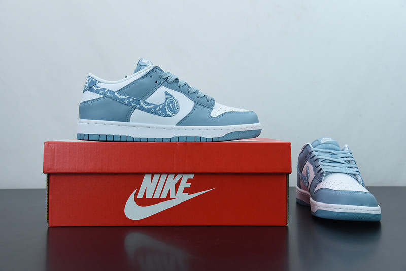NIKE SB DUNK LOW “BLUE PAISLEY" DH4401-101