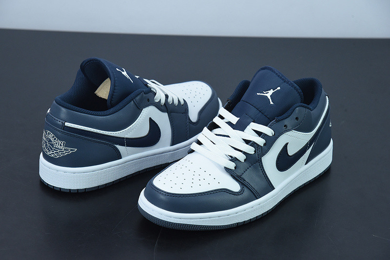 AIR JORDAN 1 LOW COVERED IN BLUE TONES 553558-414