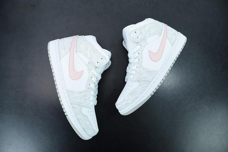 AIR JORDAN 1 MID SE LIGHT LRON ORE DN4045-001