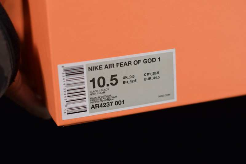 NIKE AIR FEAR OF GOD 1 