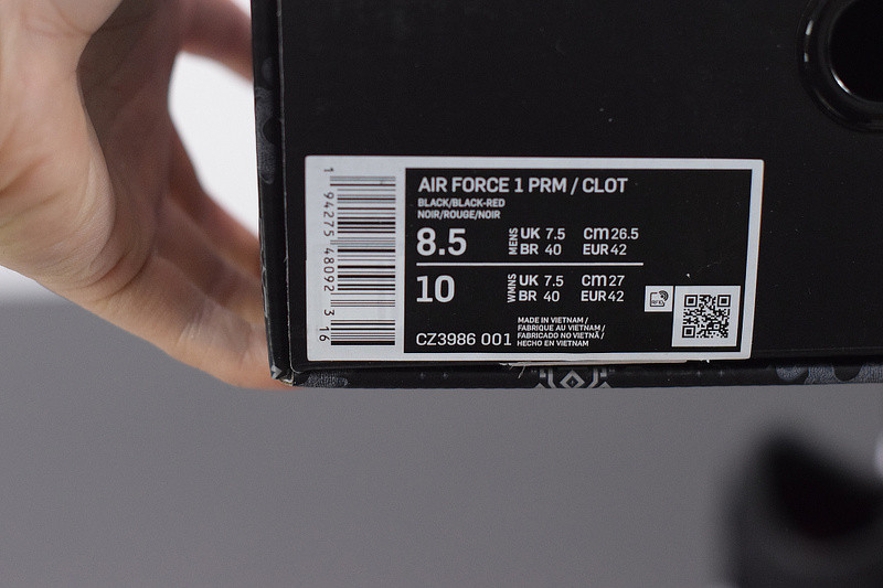 fragment clot nike air force 1 preM1vm release cz3986-001