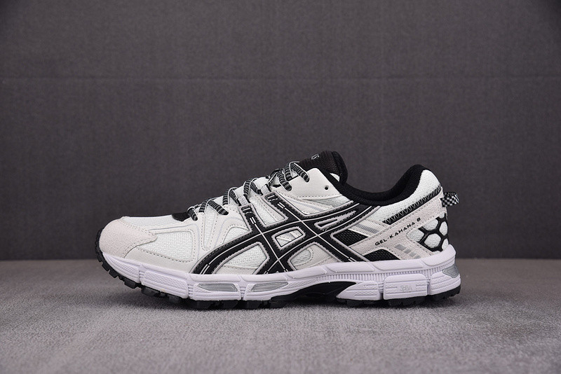 As1cs gel‑kahana 8 white/black 1011b133‑100