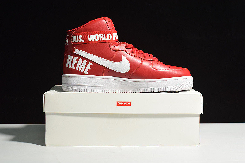 nike air force 1 high Svp*me sp "Svp*me" red 698696-610