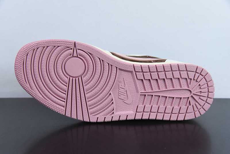 travis scott x air jordan 1 low og “dark pony/pink oxF0rd” dz4137-206