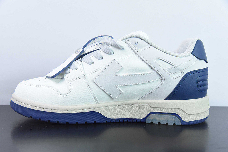 OF™ C/O VIRGIL ABLOH OUT OF OFFICE LOW-TOP LEATHER SNEAKERS ‘OOO“