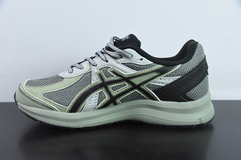 As1cs jog 100 s lightweight low tops non-slip gray green 1201a715-020