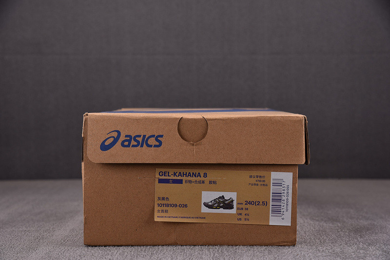 As1cs gel‑kahana 8 grey/black 1011b109‑026