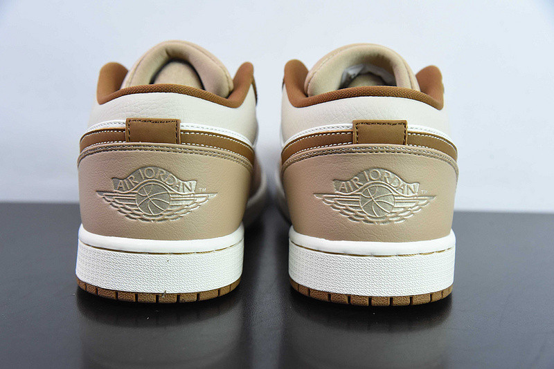 air jordan 1 low preM1vm "tan/brown" hf5753-221