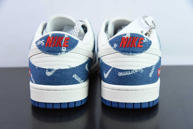 nike sb dunk low svp*me De*1m blue off white red fc1688-194