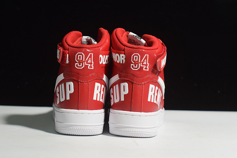 nike air force 1 high Svp*me sp "Svp*me" red 698696-610