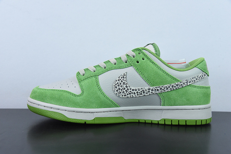 nike dunk low safari swh “Ch10rophyll” dr0156-300