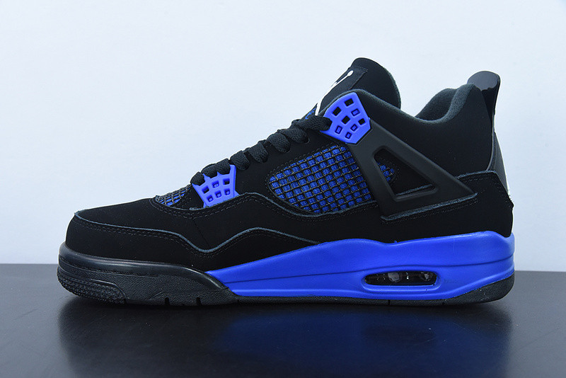 AIR JORDAN 4 RETRO BLACK GAME ROYAL CT8527-018