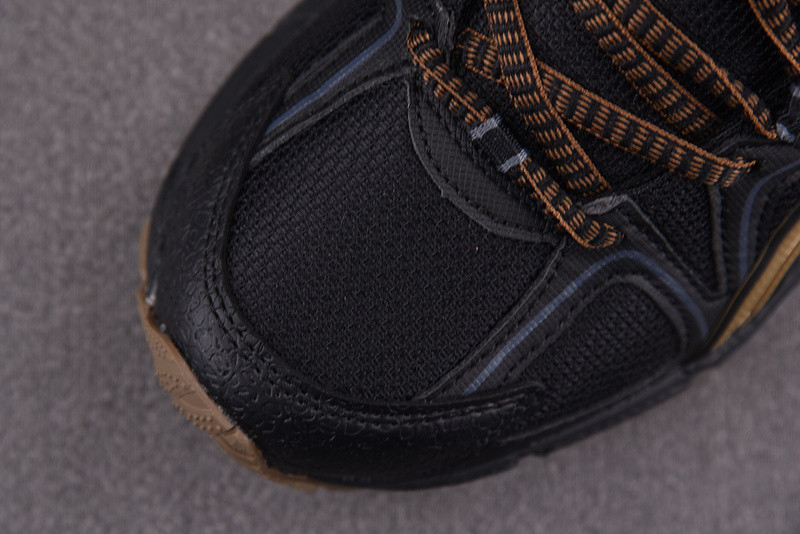 As1cs gel‑kahana 8 retro wear‑resistant trail black brown 