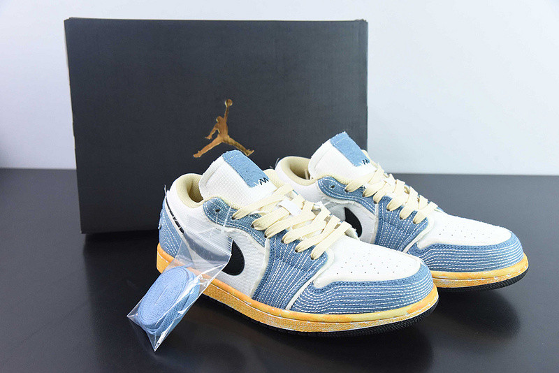 air jordan 1 low sashiko De*1m fn7670-493
