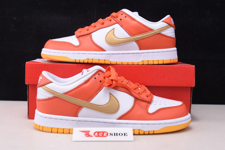 nike dunk low “G01den orange” dq4690-800