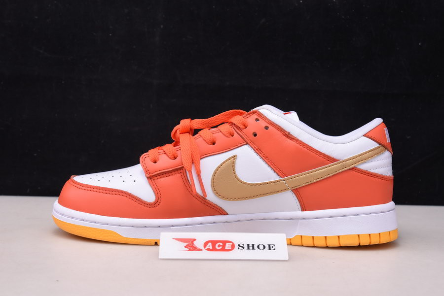 nike dunk low “G01den orange” dq4690-800