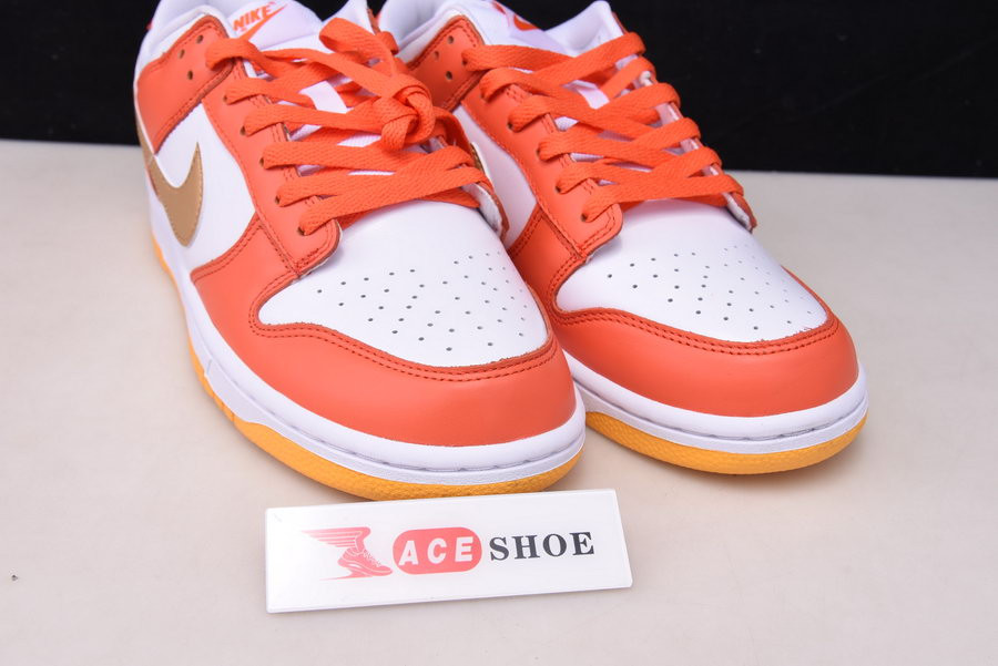 nike dunk low “G01den orange” dq4690-800