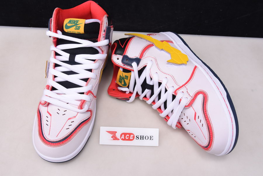 GUNDAM X DUNK HIGH SB ‘PROJECT UNICORN-RX-0’ DH7717-100