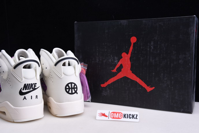 AIR JORDAN 6 RETRO QUAI54 SAIL BLACK CZ4152-101