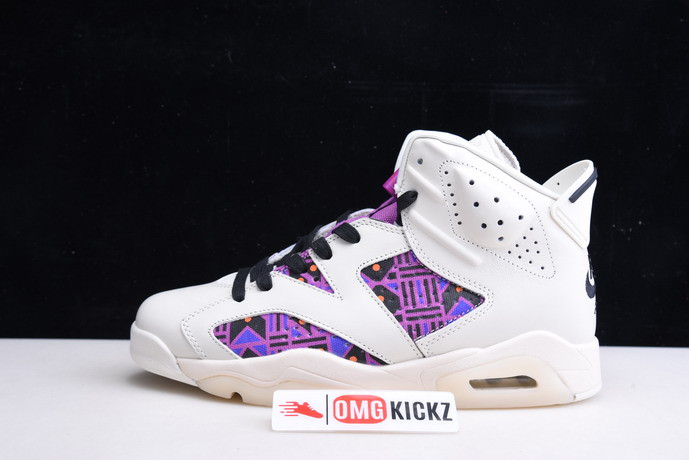 AIR JORDAN 6 RETRO QUAI54 SAIL BLACK CZ4152-101