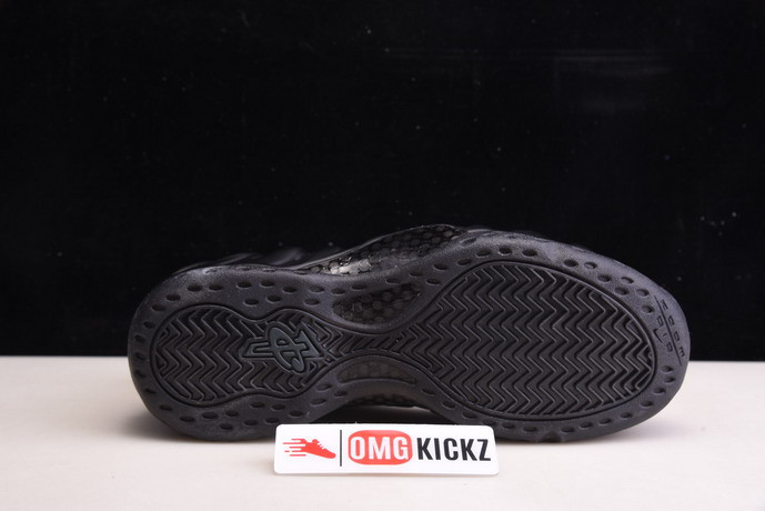 NIKE AIR FOAMPOSITE ONE AUTHRACITE BLACKOUT 314996-001