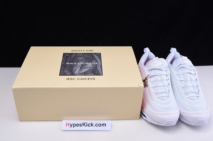 mschf x inri x air max 97 cusT0m "jesus shoes" 921826-101jsus