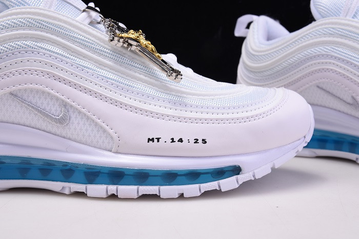 mschf x inri x air max 97 cusT0m "jesus shoes" 921826-101jsus