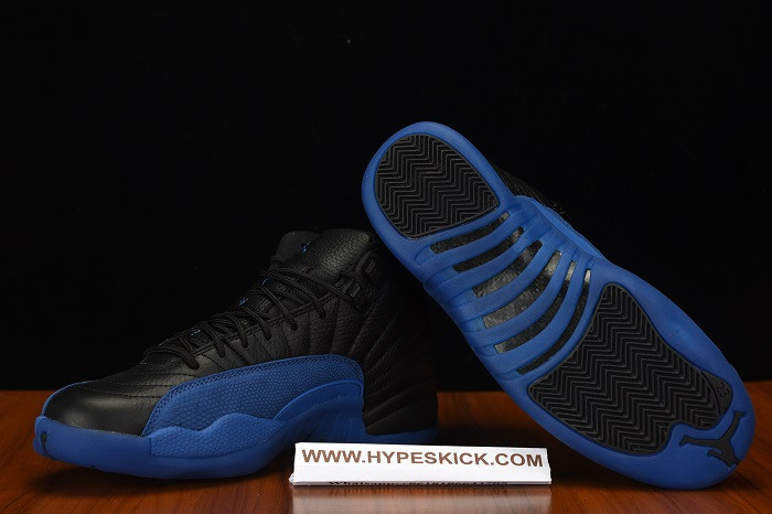 AIR JORDAN 12 BLACK GAME ROYAL 130690-014