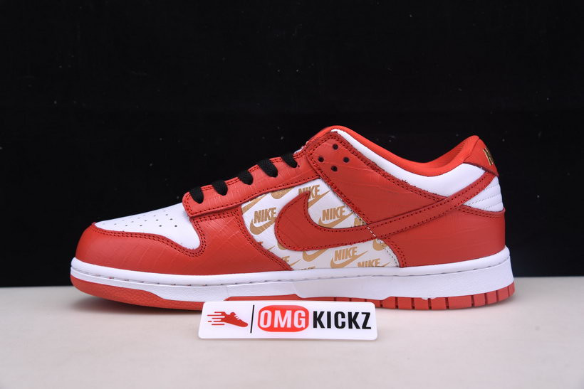 nike sb dunk low Svp*me x nike red dh3228-161