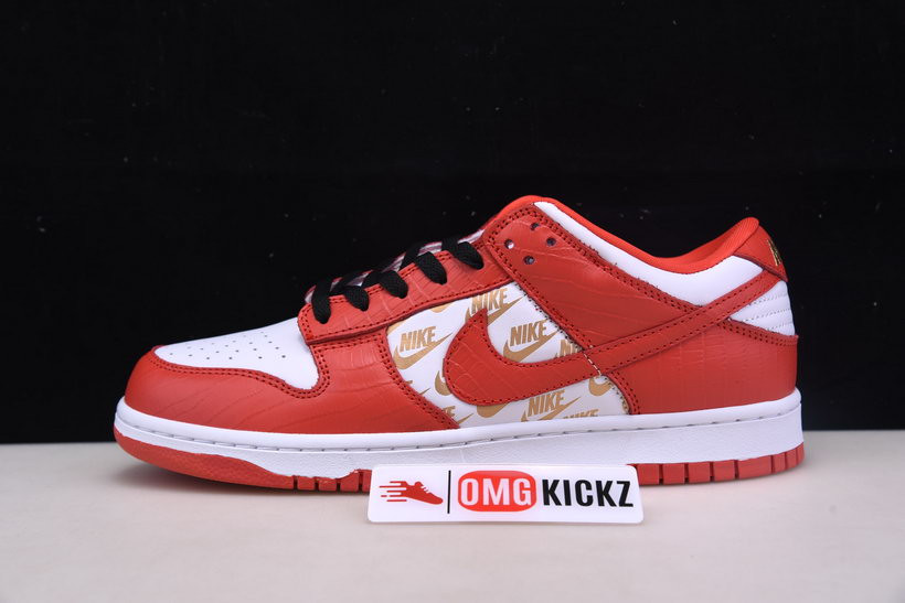 nike sb dunk low Svp*me x nike red dh3228-161